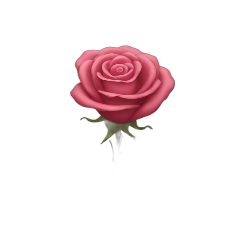 rose in the forest emoji