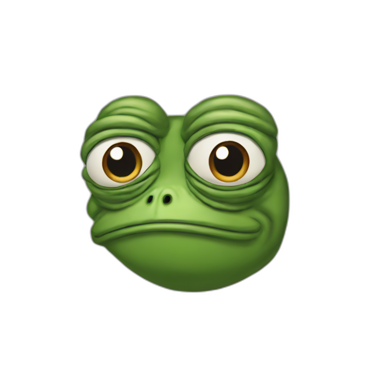 pepe sad frog emoji