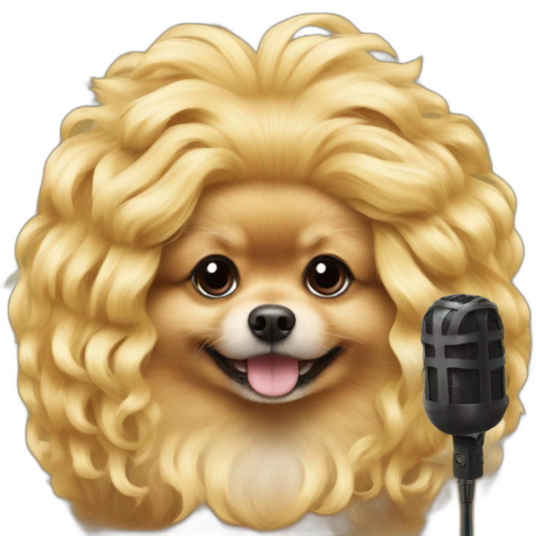 Blonde wig emoji hotsell