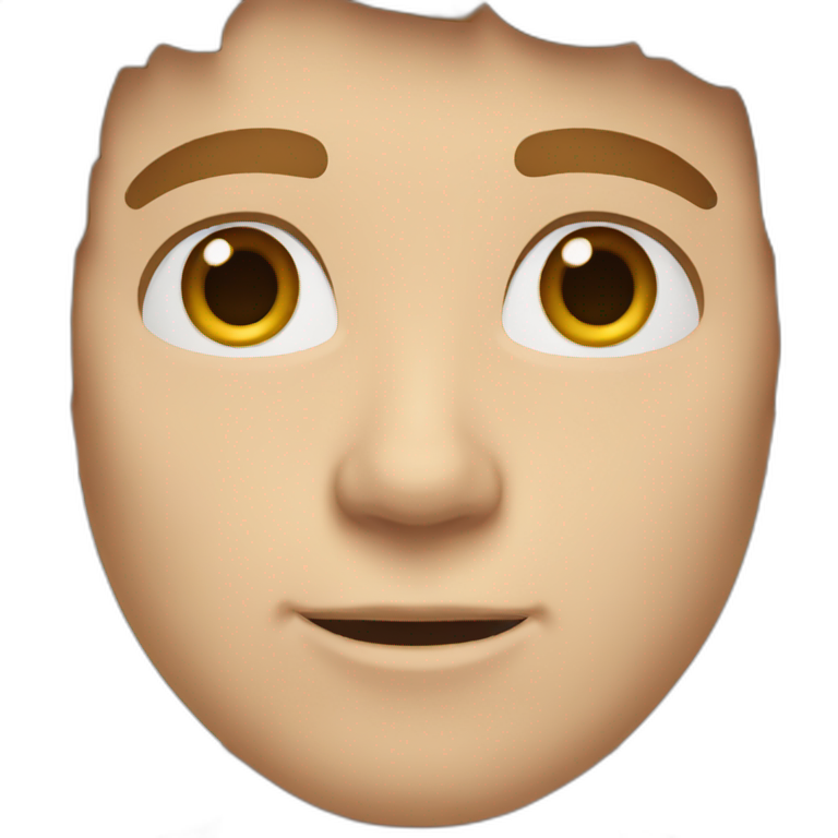 white-man-brown-hair-brown-eyes emoji