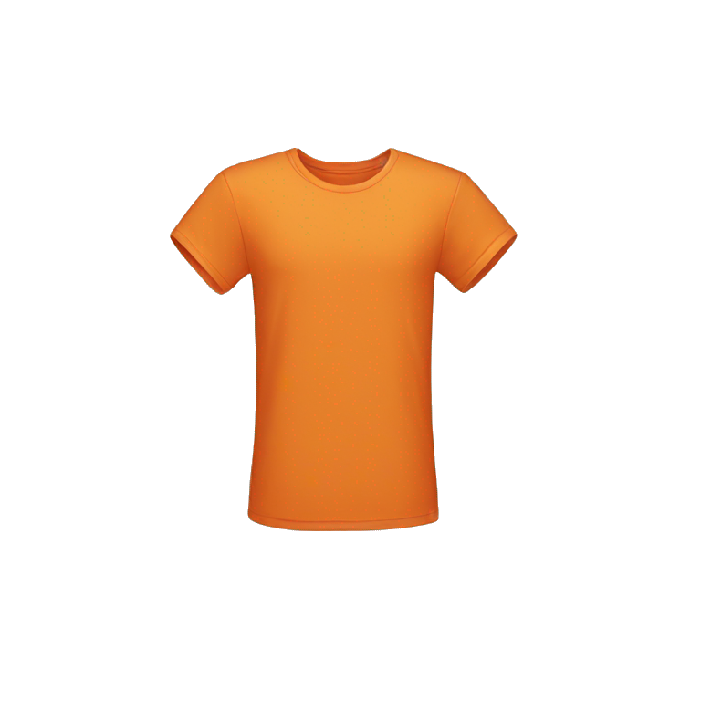  orange tshirt emoji