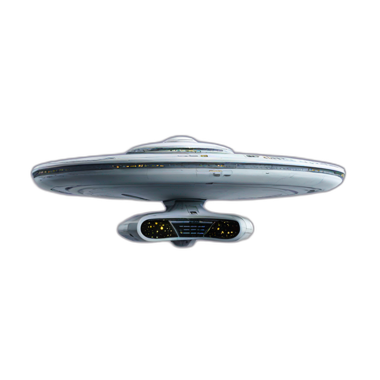 star trek USS enterprise emoji