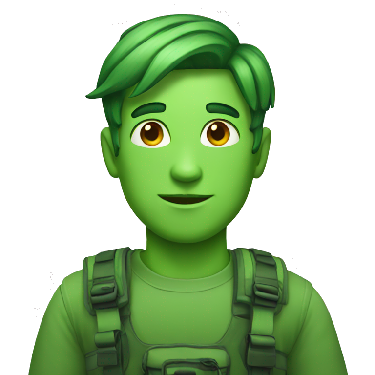 green  emoji