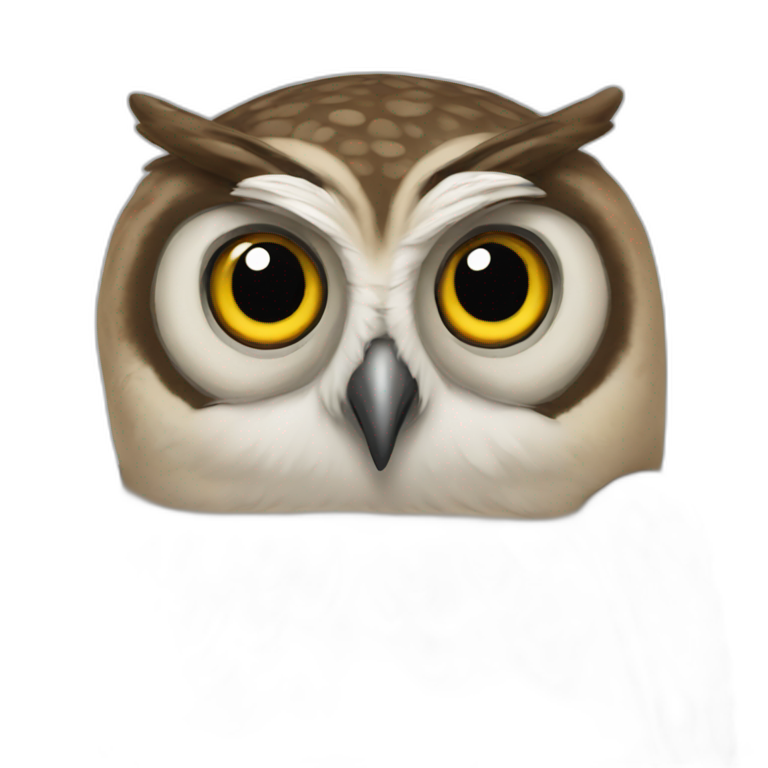 an Israeli owl emoji