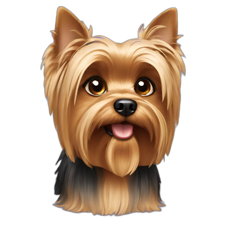 dog Yorkshire Terrier emoji