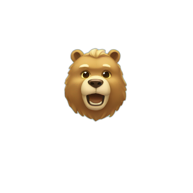 heavenly bear of power emoji