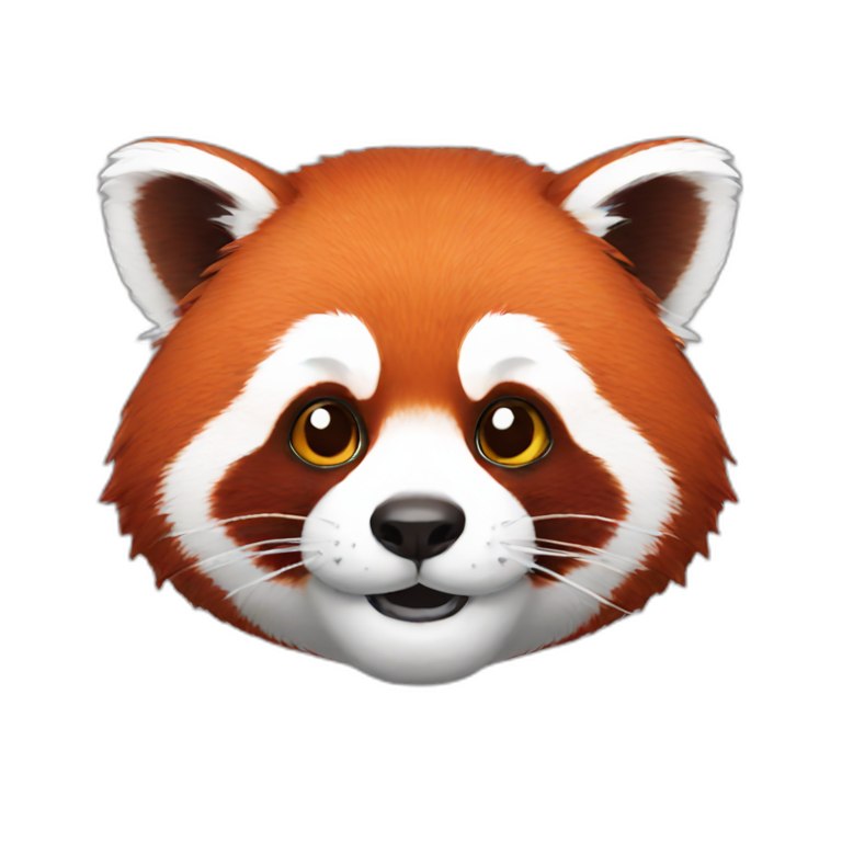 Red panda emoji