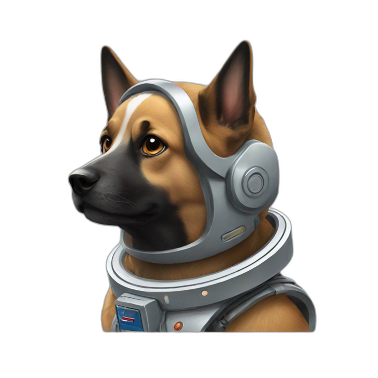 space-dog emoji