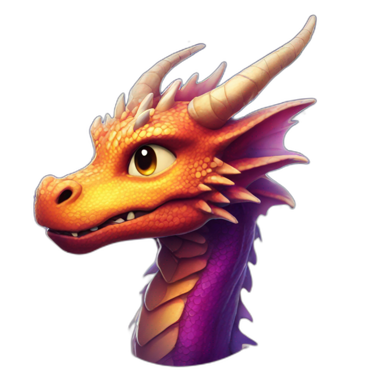 Galaxy dragon emoji