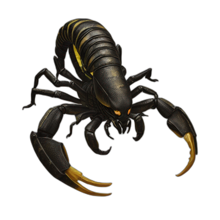 Scorpion mortal kombat 1 realistic emoji