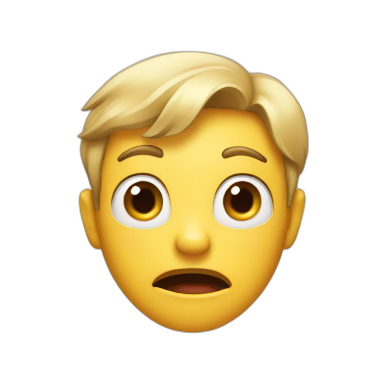 surprised face emoji emoji