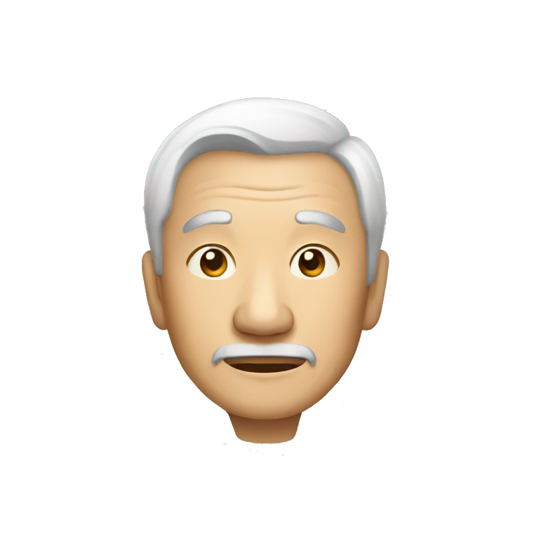 a Chinese old man emoji