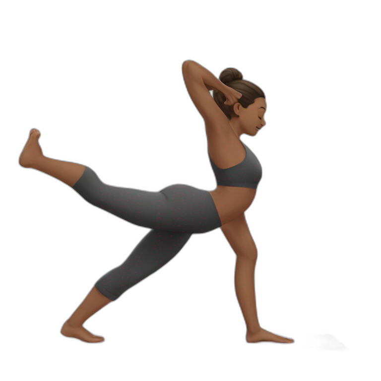 yoga move emoji