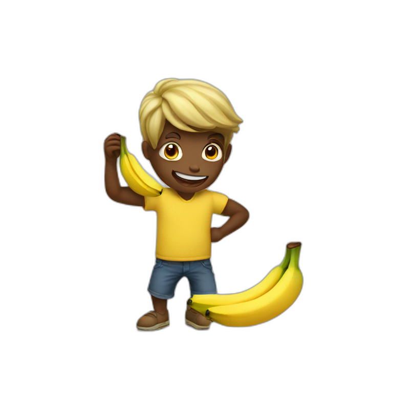 banana eater emoji