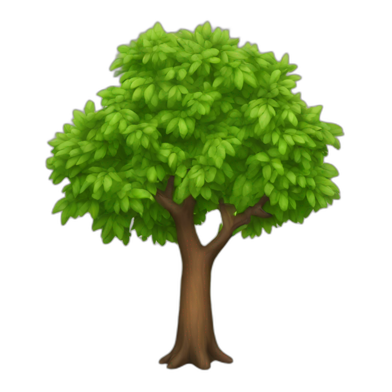 Tree shoot emoji