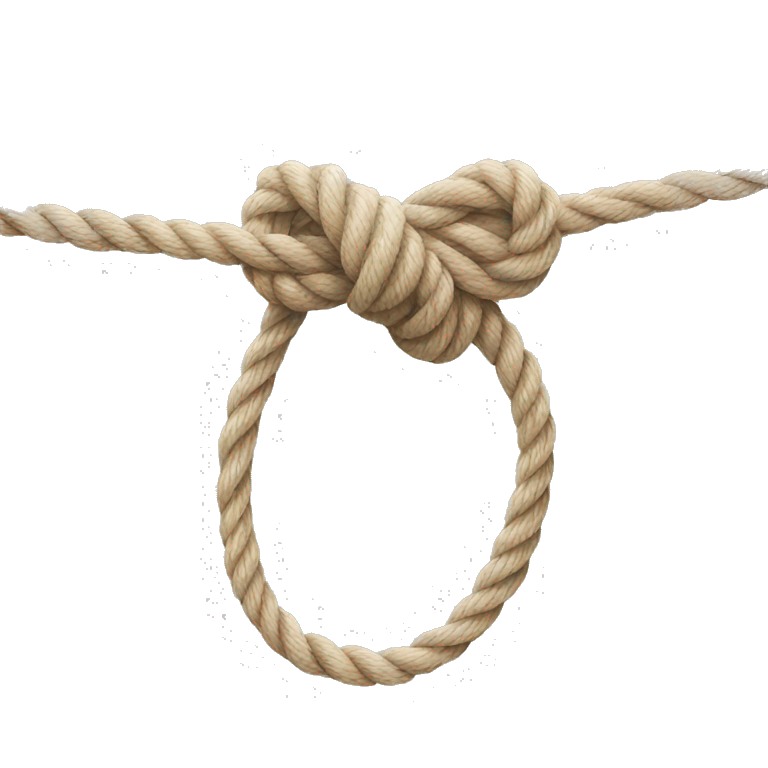 tied rope emoji