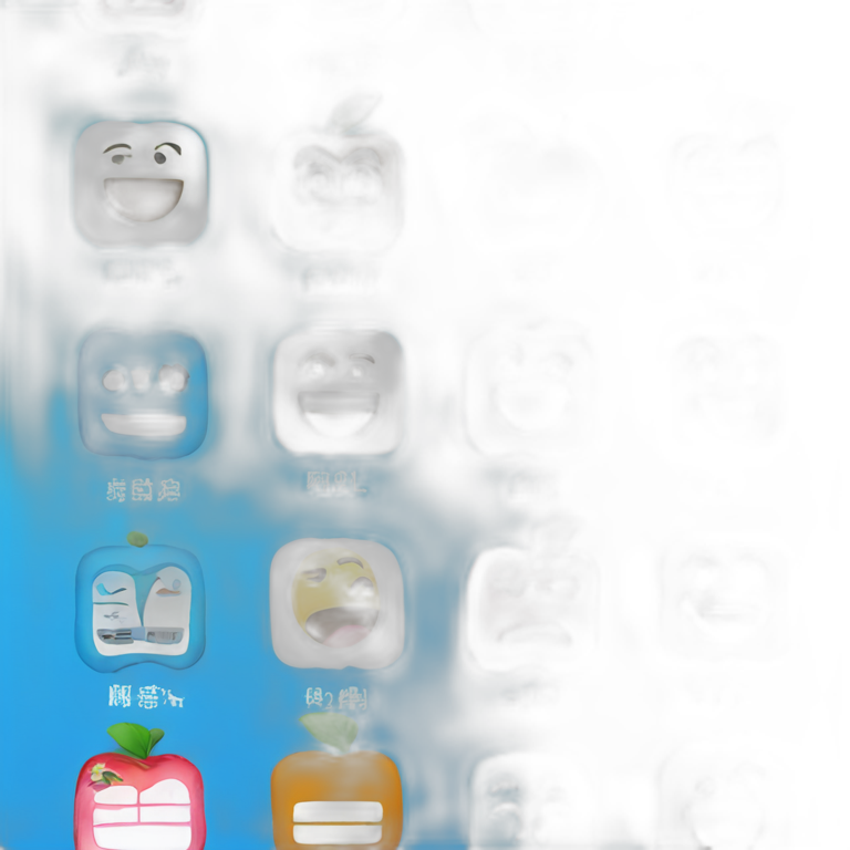 "happy bear with blue background" emoji