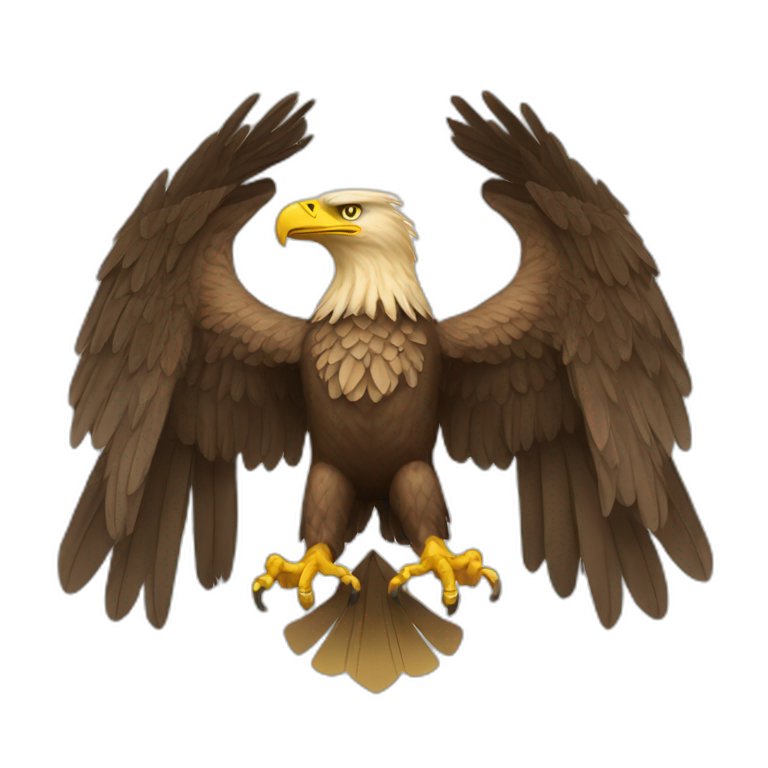 two-headed eagle emoji