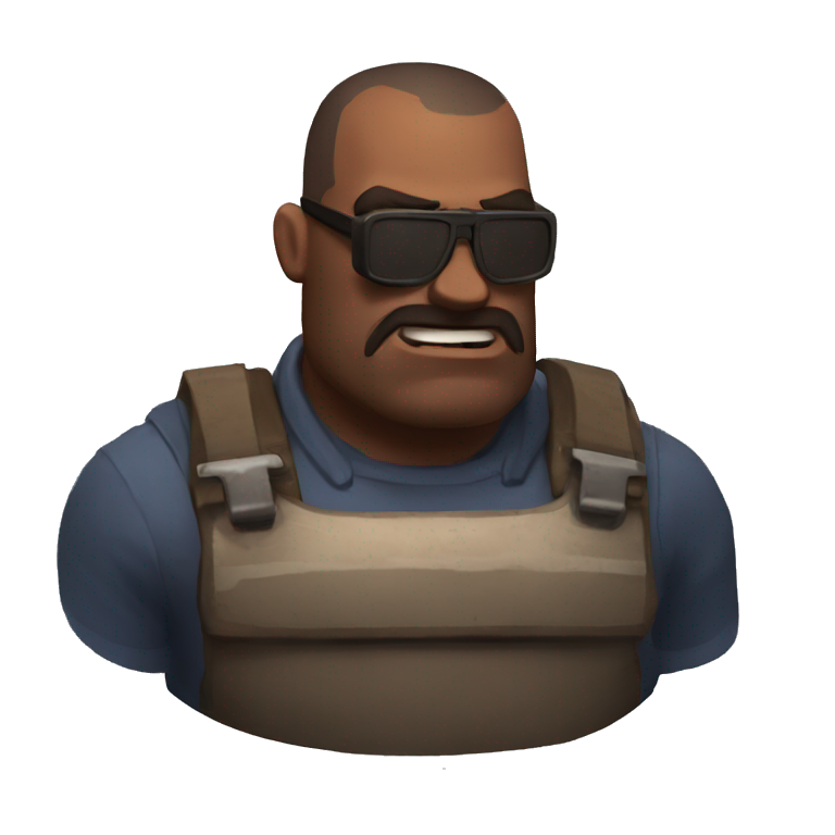 heavy from the game team fortress 2 emoji