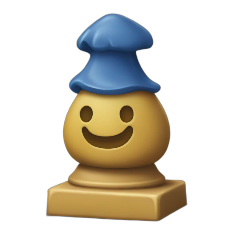 meeple pawn from carcassonne board game emoji