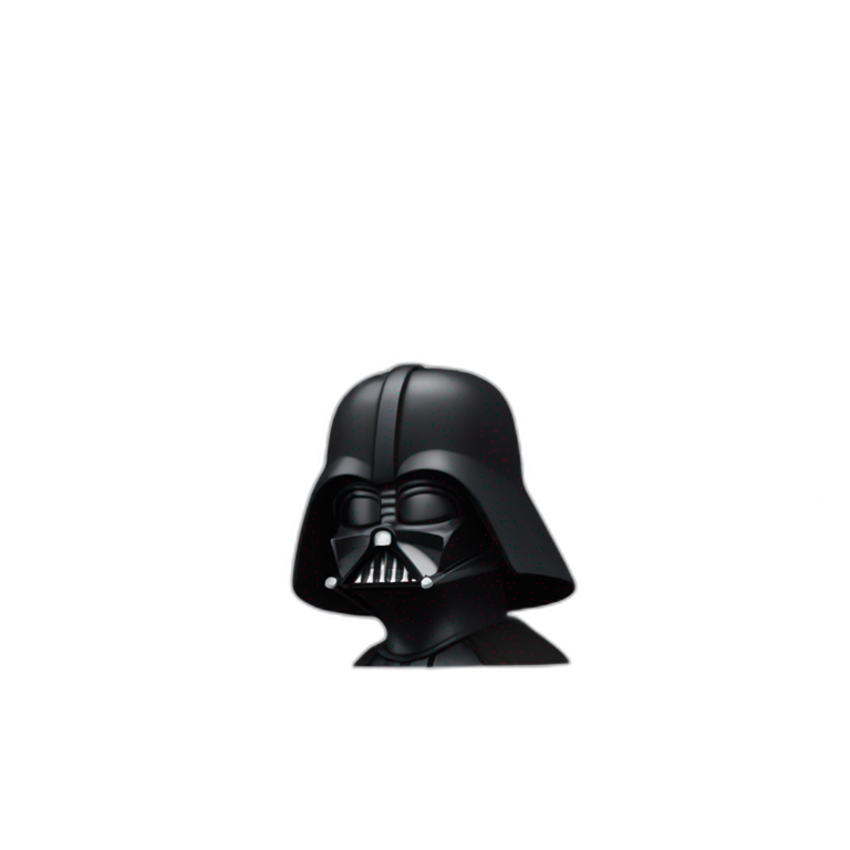 Darth Vader Facing left emoji