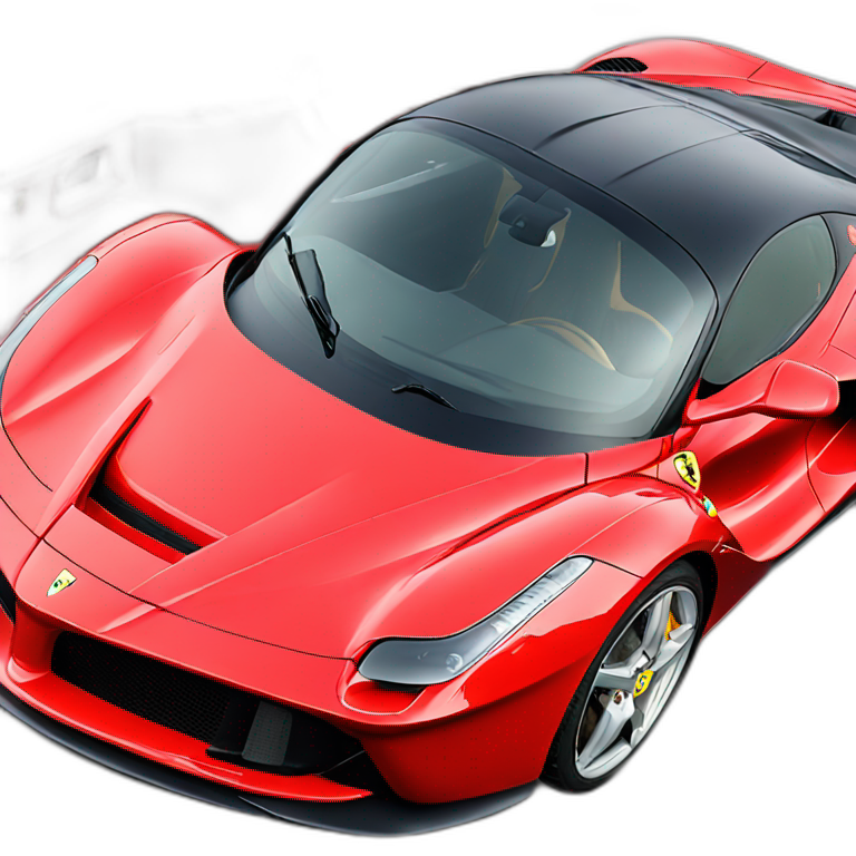 Ferrari la ferrari emoji