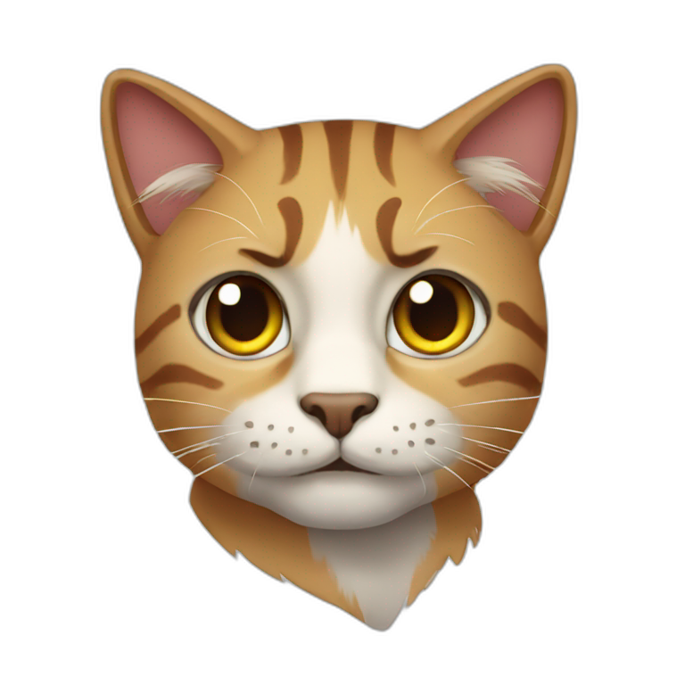 Scar cat emoji