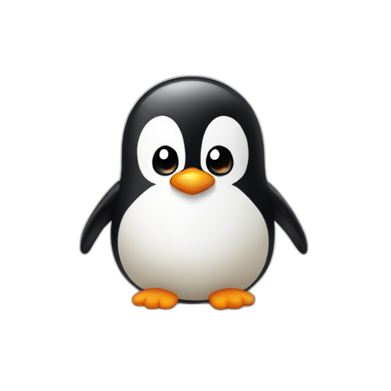 pingüino enamorado emoji