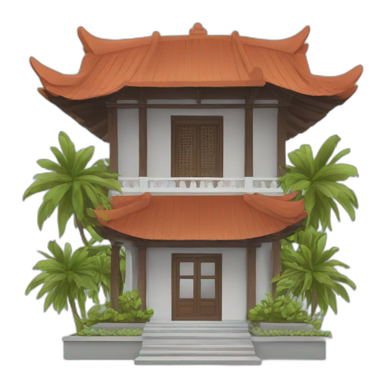 indonesian architecture emoji
