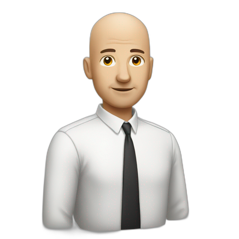 bald person emoji