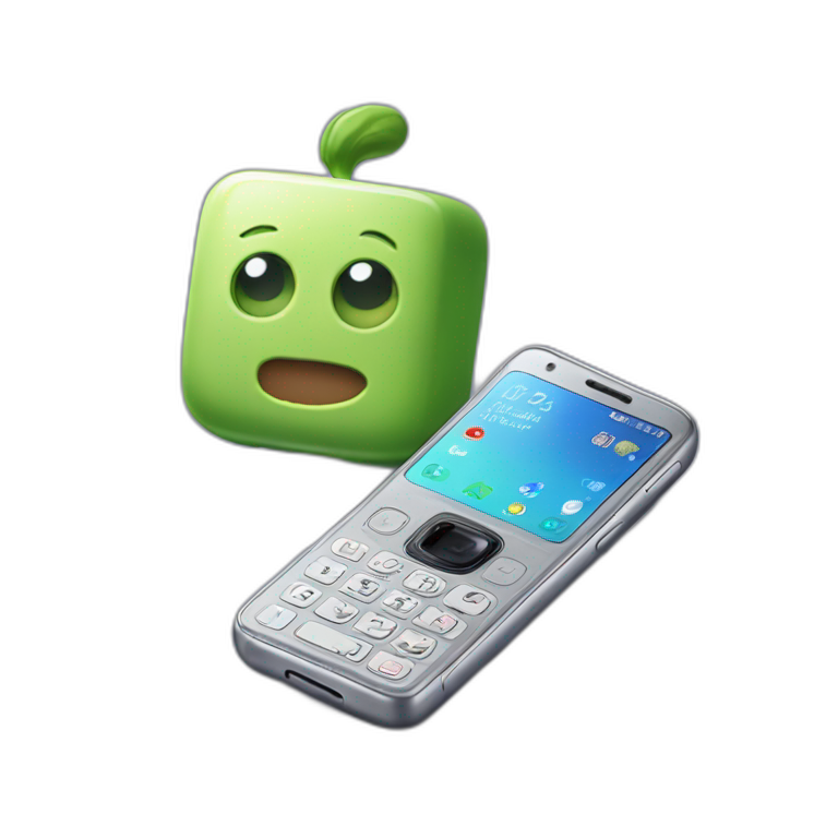 Samsung Galaxy Z Flip Phone emoji