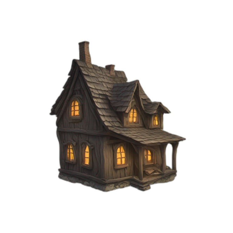a witch house emoji