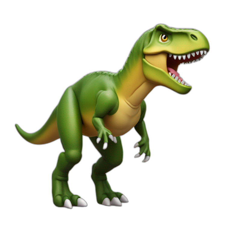 Tyrannosaurus Rex Toy Figure emoji
