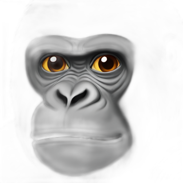 Gorila red emoji