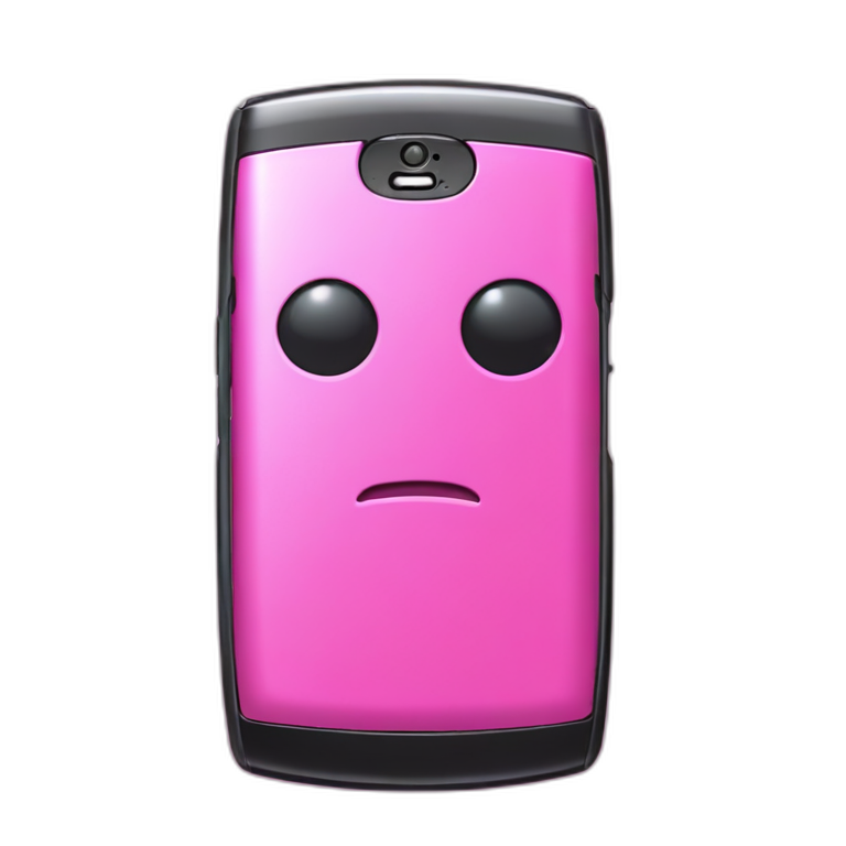 Pink Motorola Razr V3 emoji
