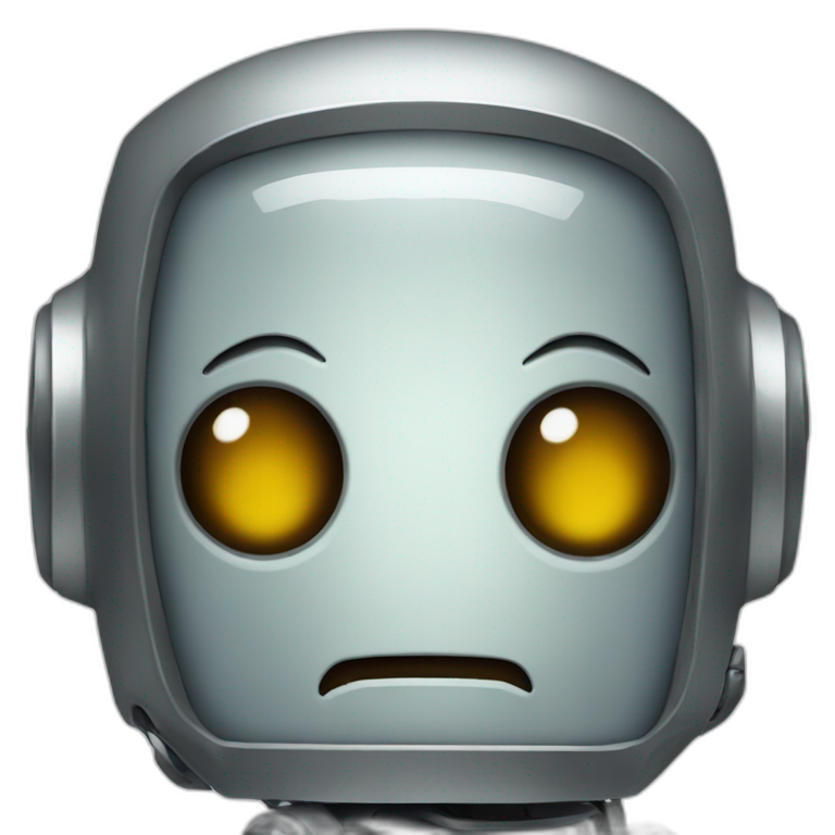 no-fun-allowed-robot emoji