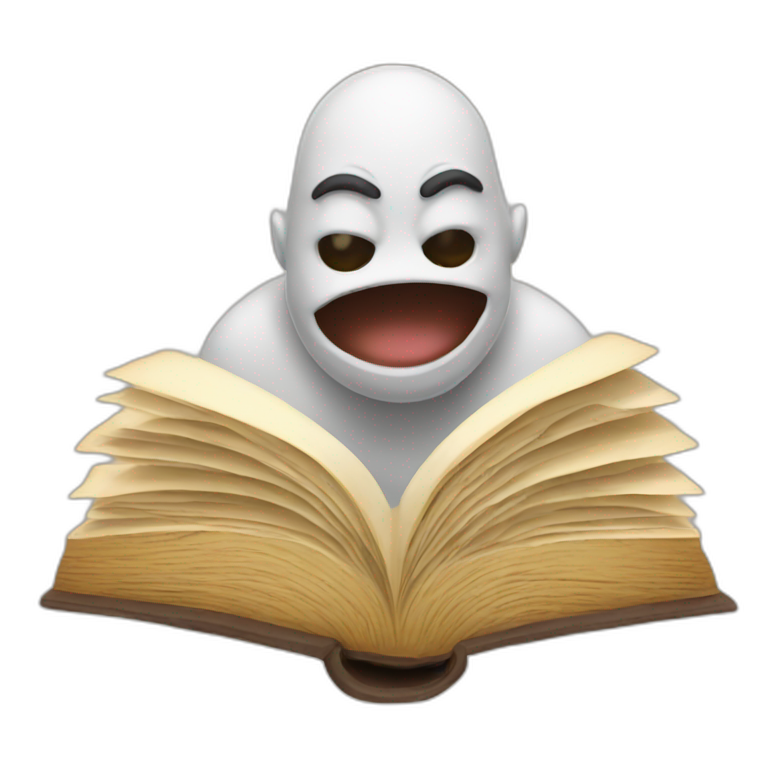 book eater emoji