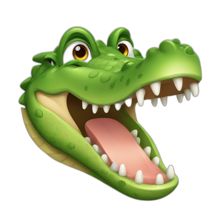 Vector the Crocodile emoji