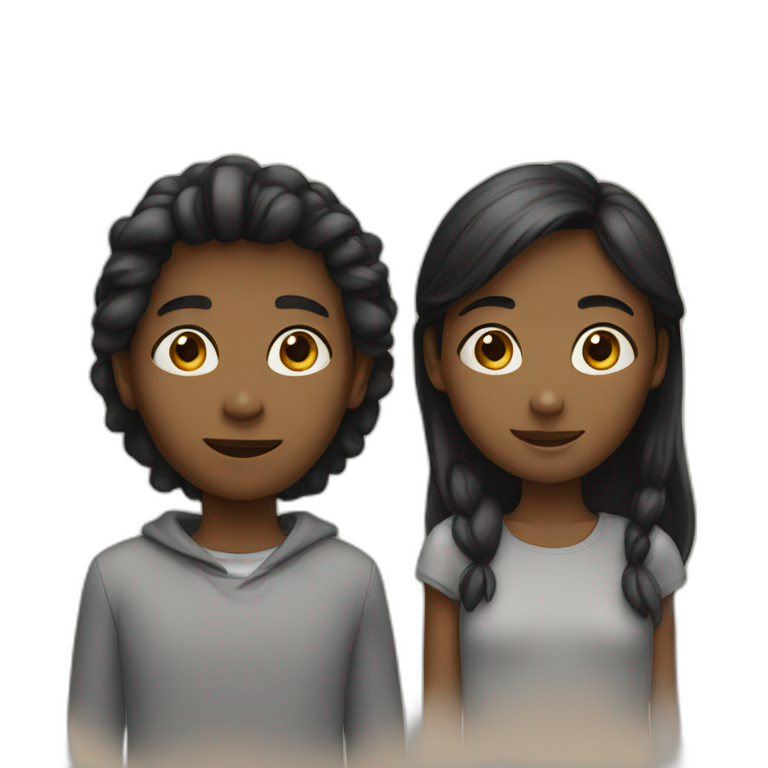 Boy and girl  emoji