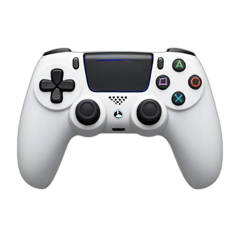 controller ps5 white emoji