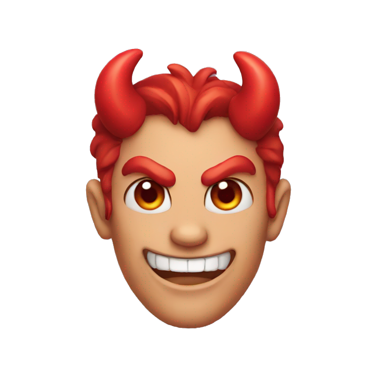 devil with heart eyes emoji