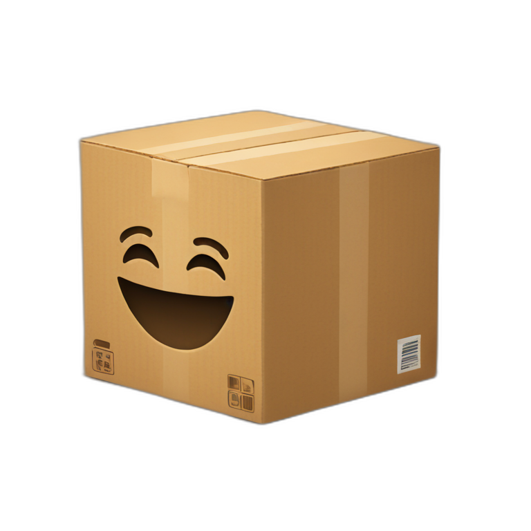 Cardboard box emoji