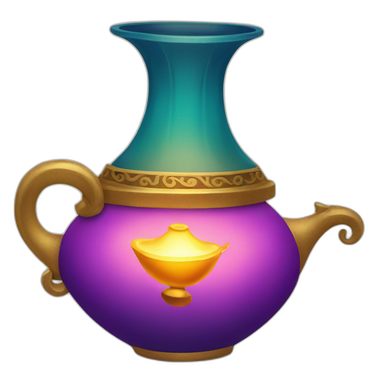 aladdin's lamp emoji