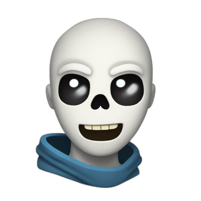 Sans undertale emoji