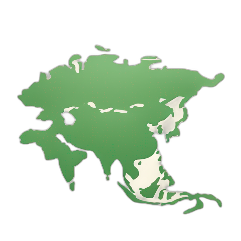 asia-continent-map emoji