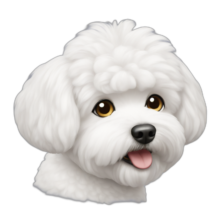 bichon frise emoji