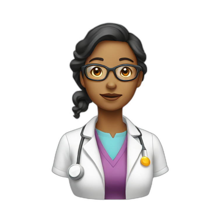 female chemist emoji