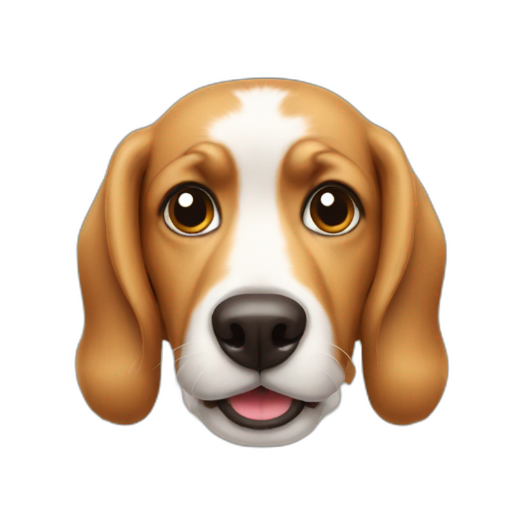 funny dog emoji