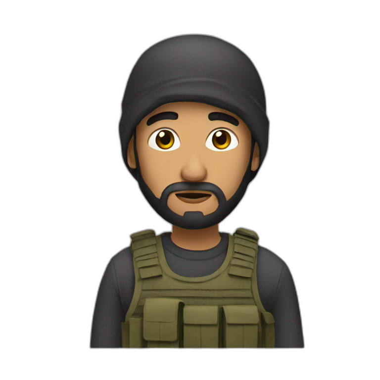 Terrorist emoji