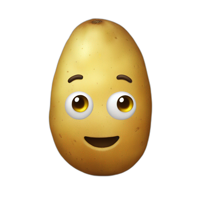 Potato man man emoji
